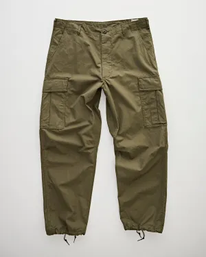 Vintage Fit 6 Pockets Cargo Pants Army Green