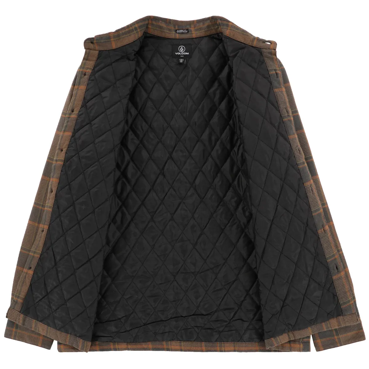 Volcom - Brickstone Lined Flannel Mud