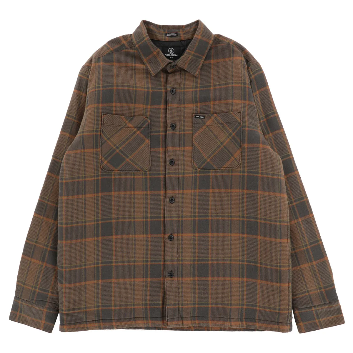 Volcom - Brickstone Lined Flannel Mud