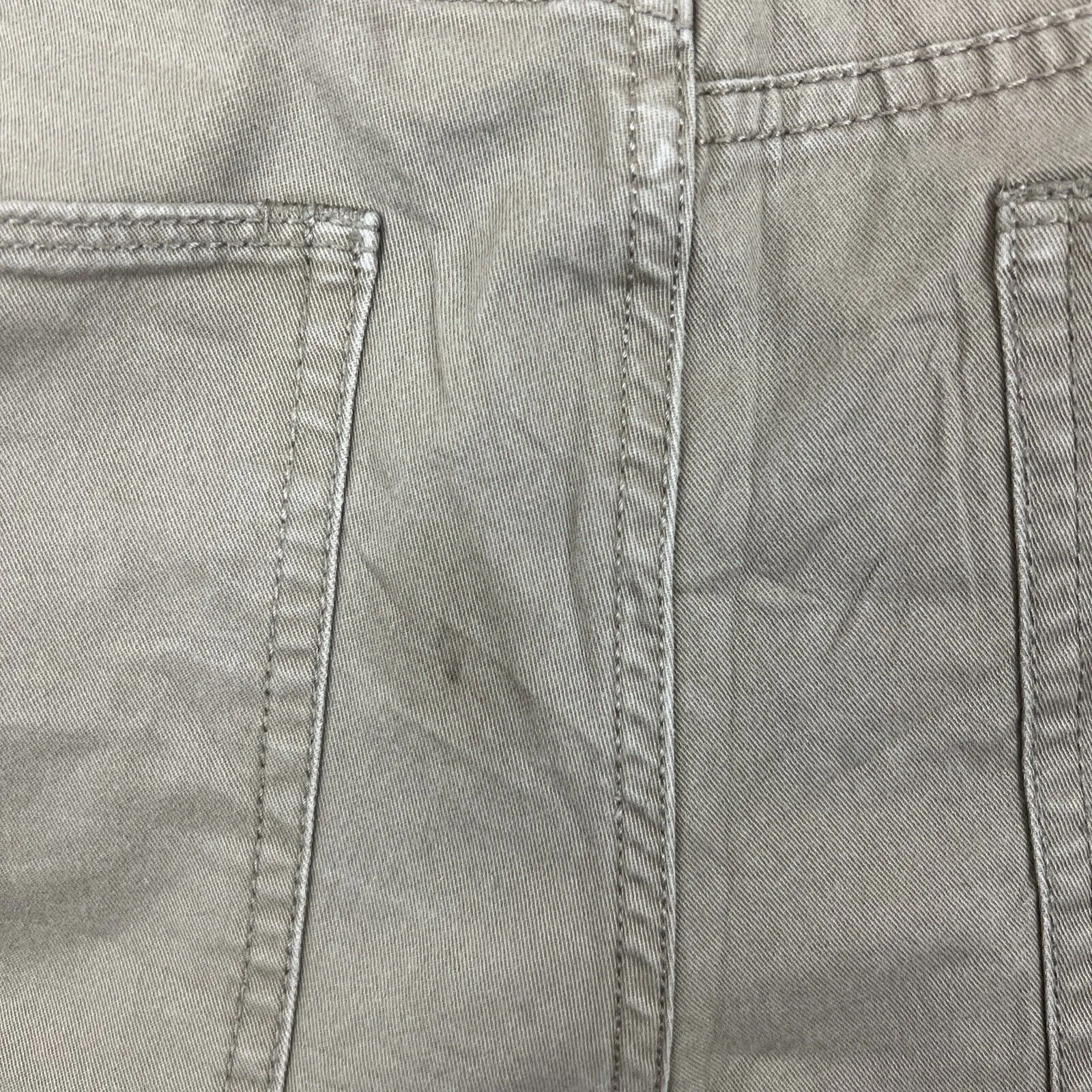 Volcom Solver Modern Straight Mens Brown Slim Chino Size 32