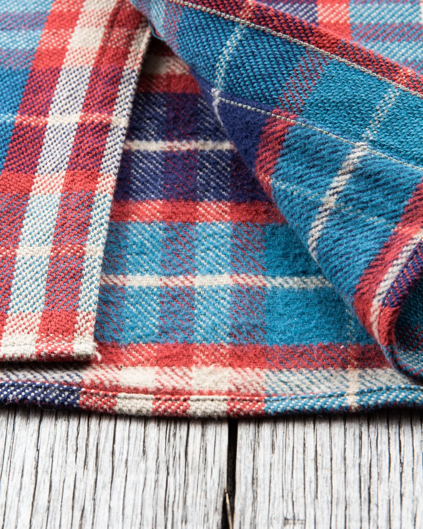 Warehouse & Co Lot 3104 Heavy Flannel Shirt Blue