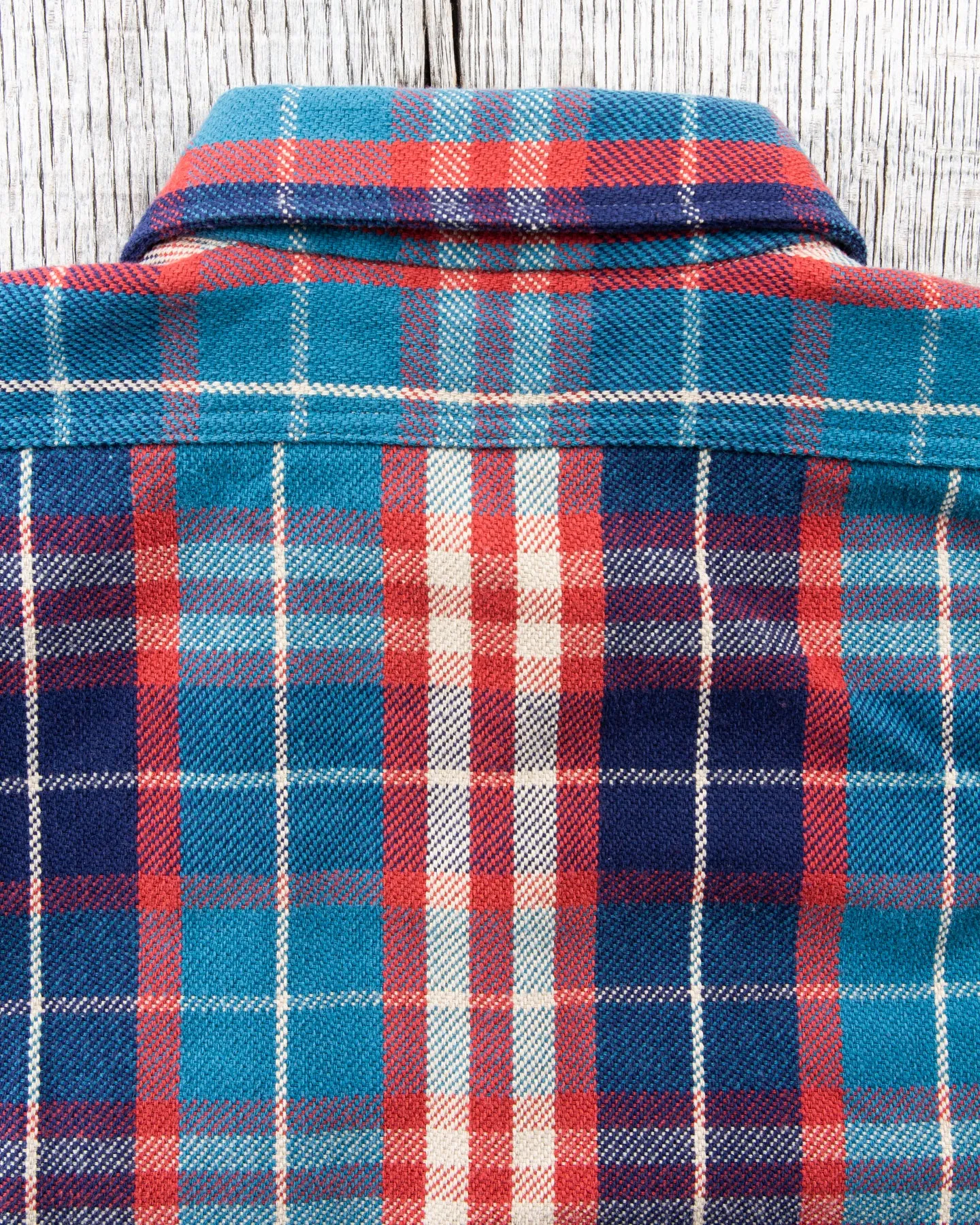 Warehouse & Co Lot 3104 Heavy Flannel Shirt Blue