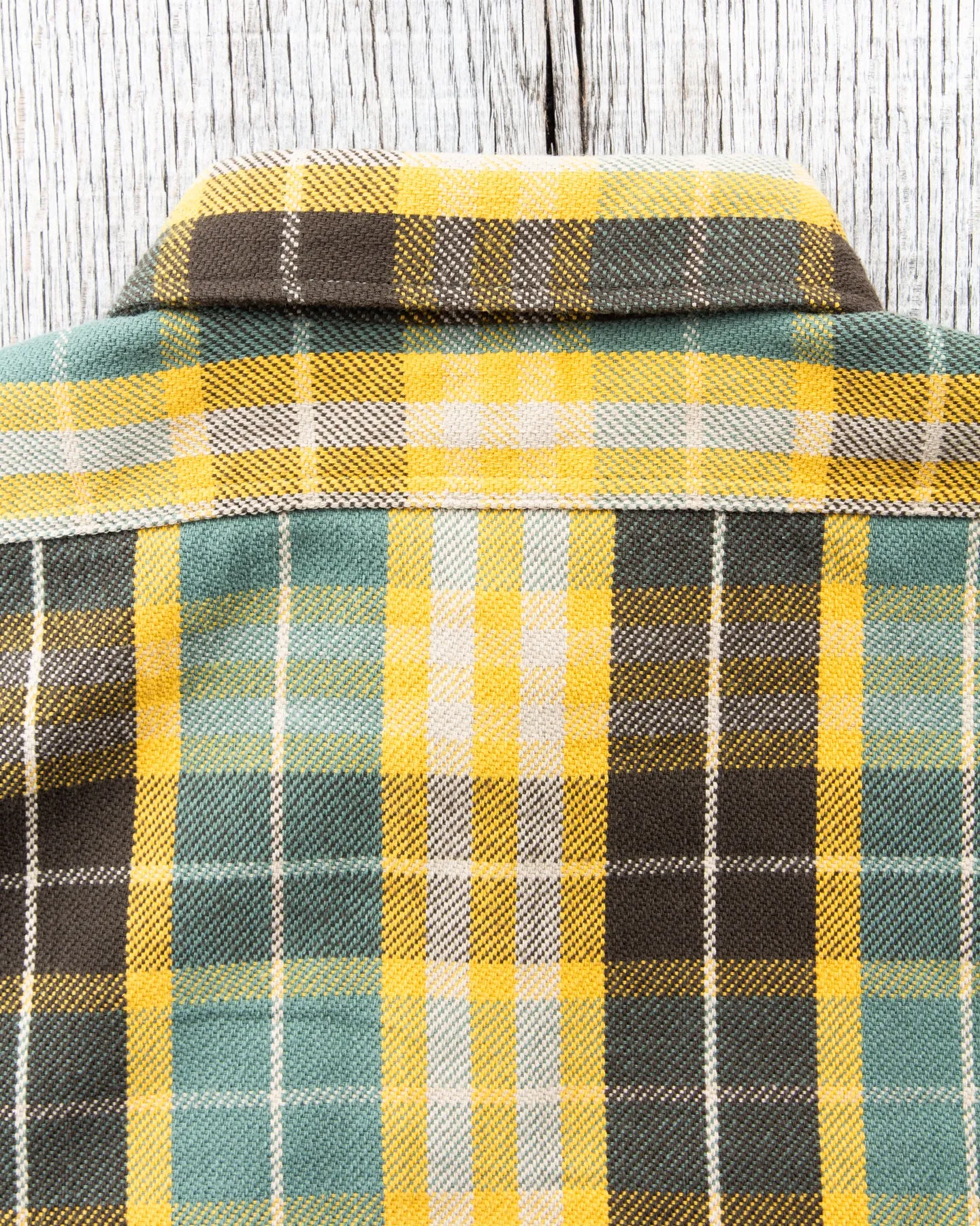 Warehouse & Co Lot 3104 Heavy Flannel Shirt Green