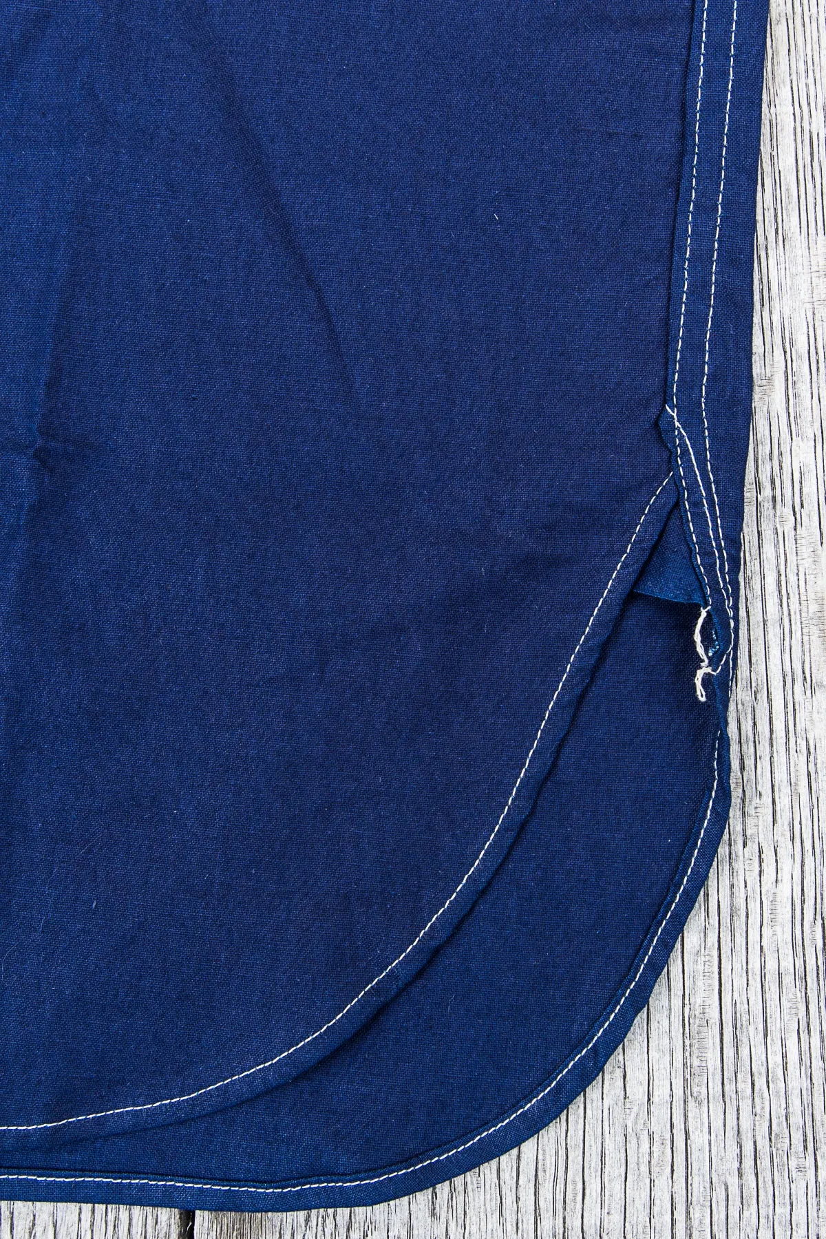 Warehouse & Co Wide Awake Shirt Indigo