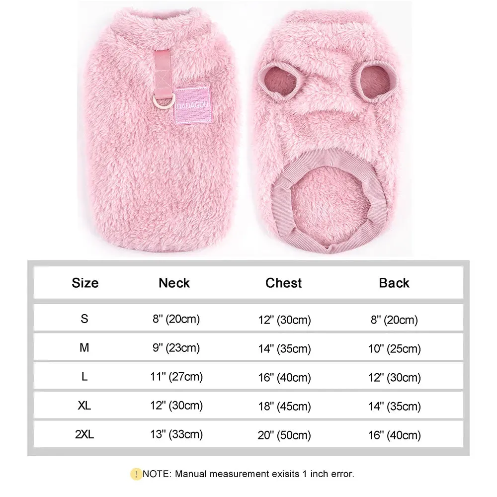 Warm and Cute Dog Vest Sweater