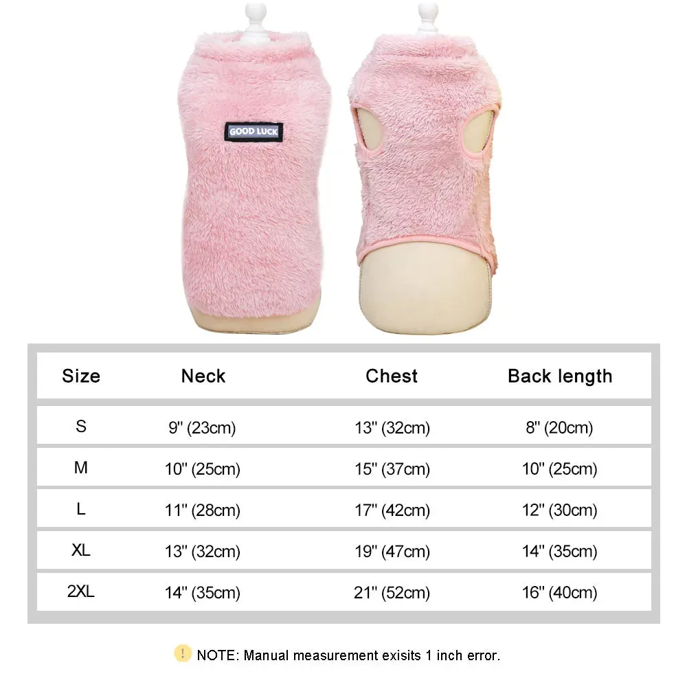 Warm and Cute Dog Vest Sweater