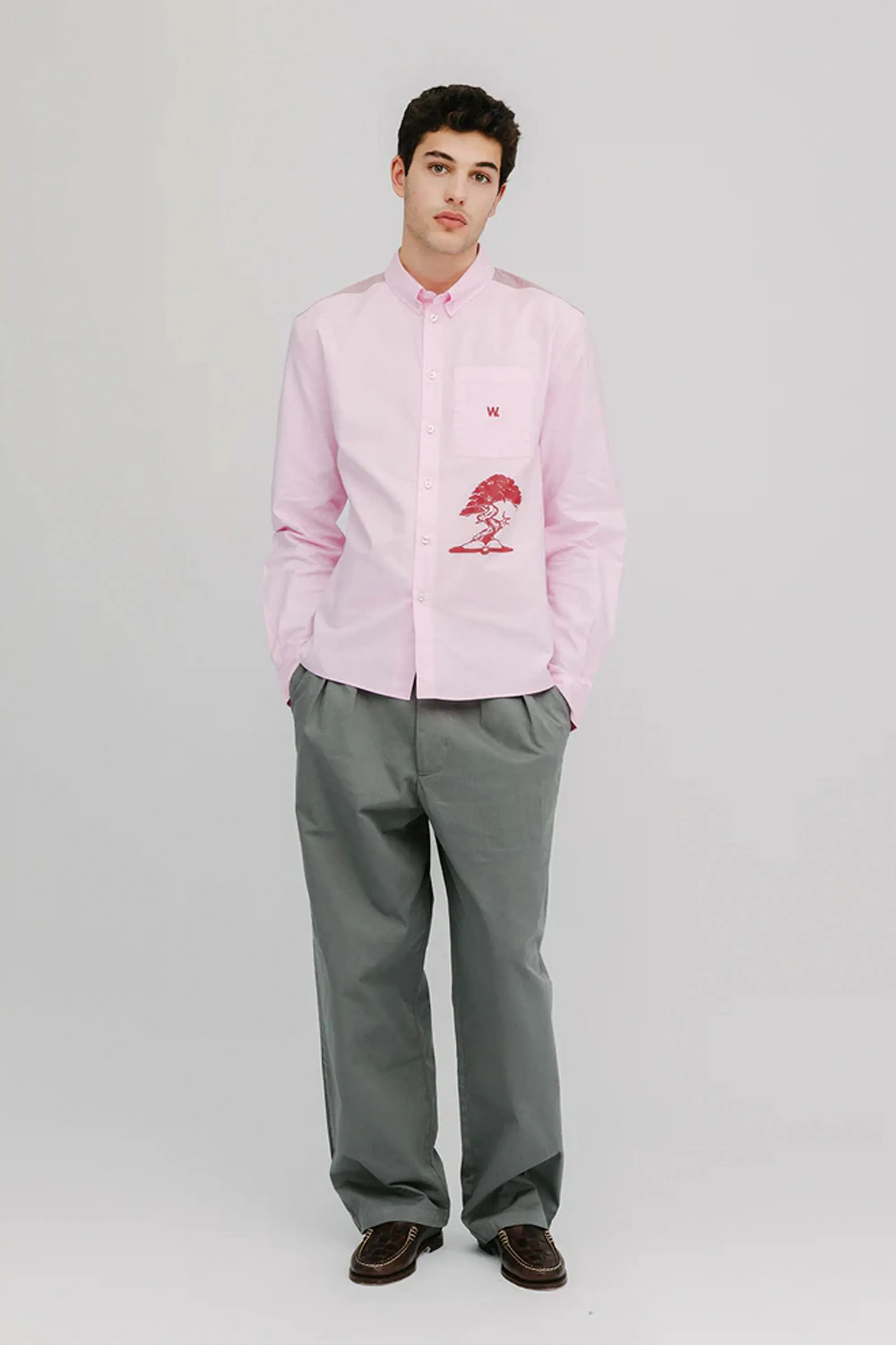 WE ARE NOT FRIENDS - ASA OFFICE CHINO PANTS