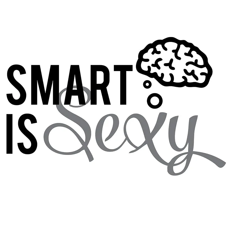 Weird Science Smart Is Sexy Official Women's T-shirt (White)