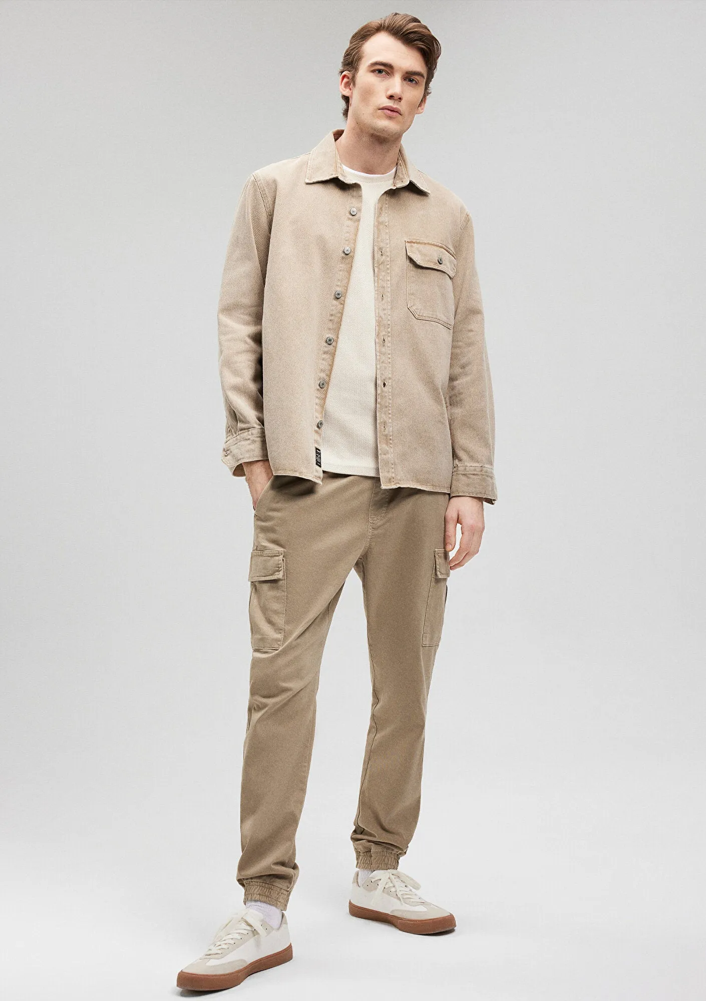 White Cargo Pants