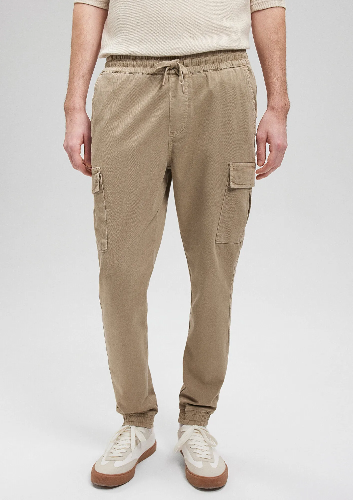 White Cargo Pants