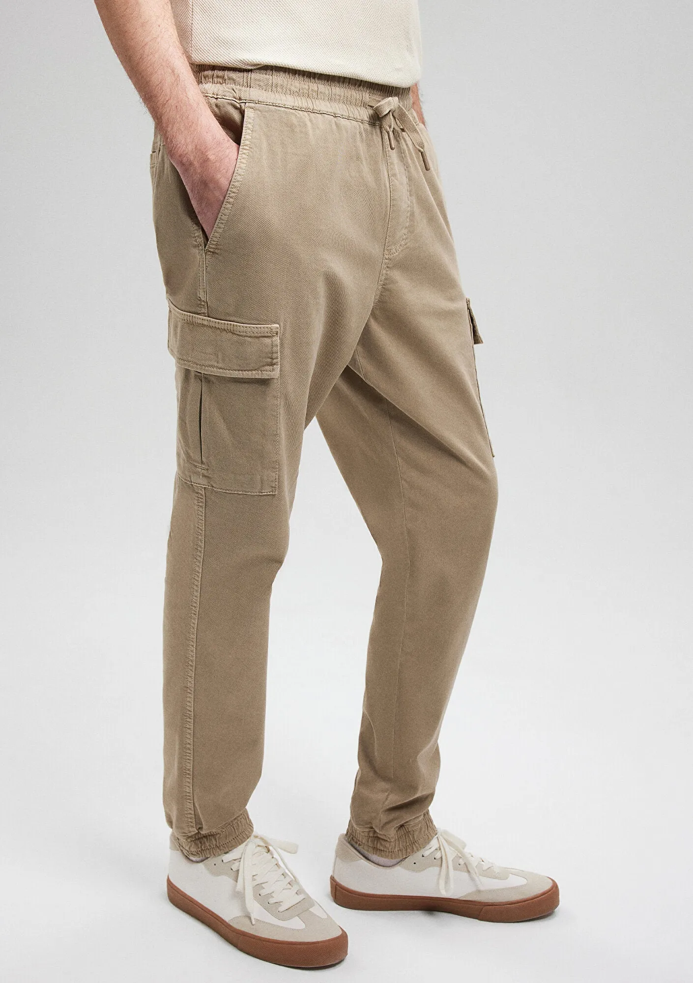 White Cargo Pants