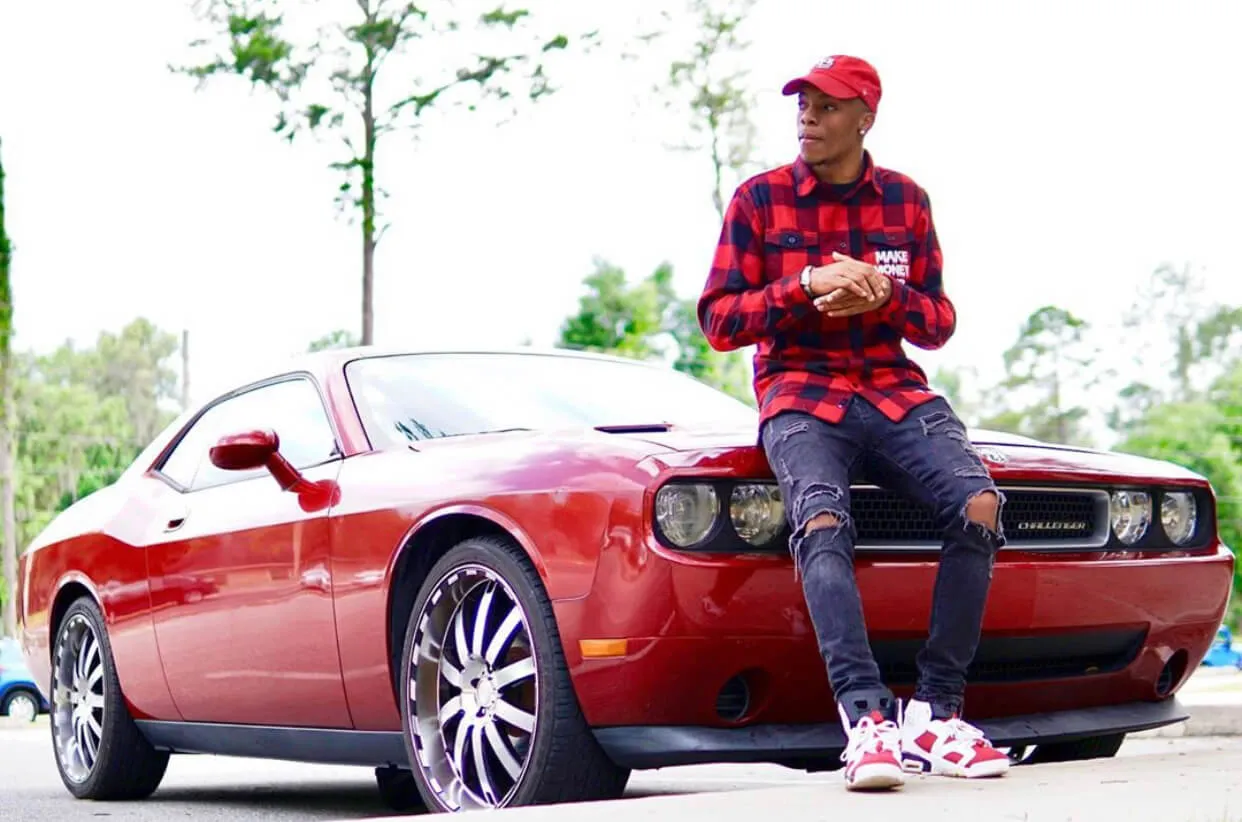 White Make Money Drip Sauce | Red Flannel Shirt