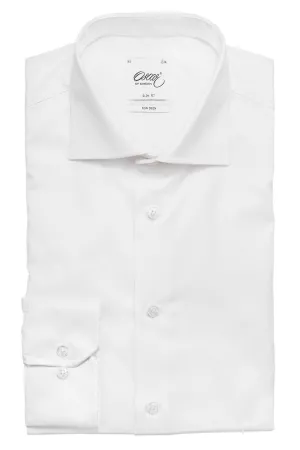 White non iron regular fit shirt
