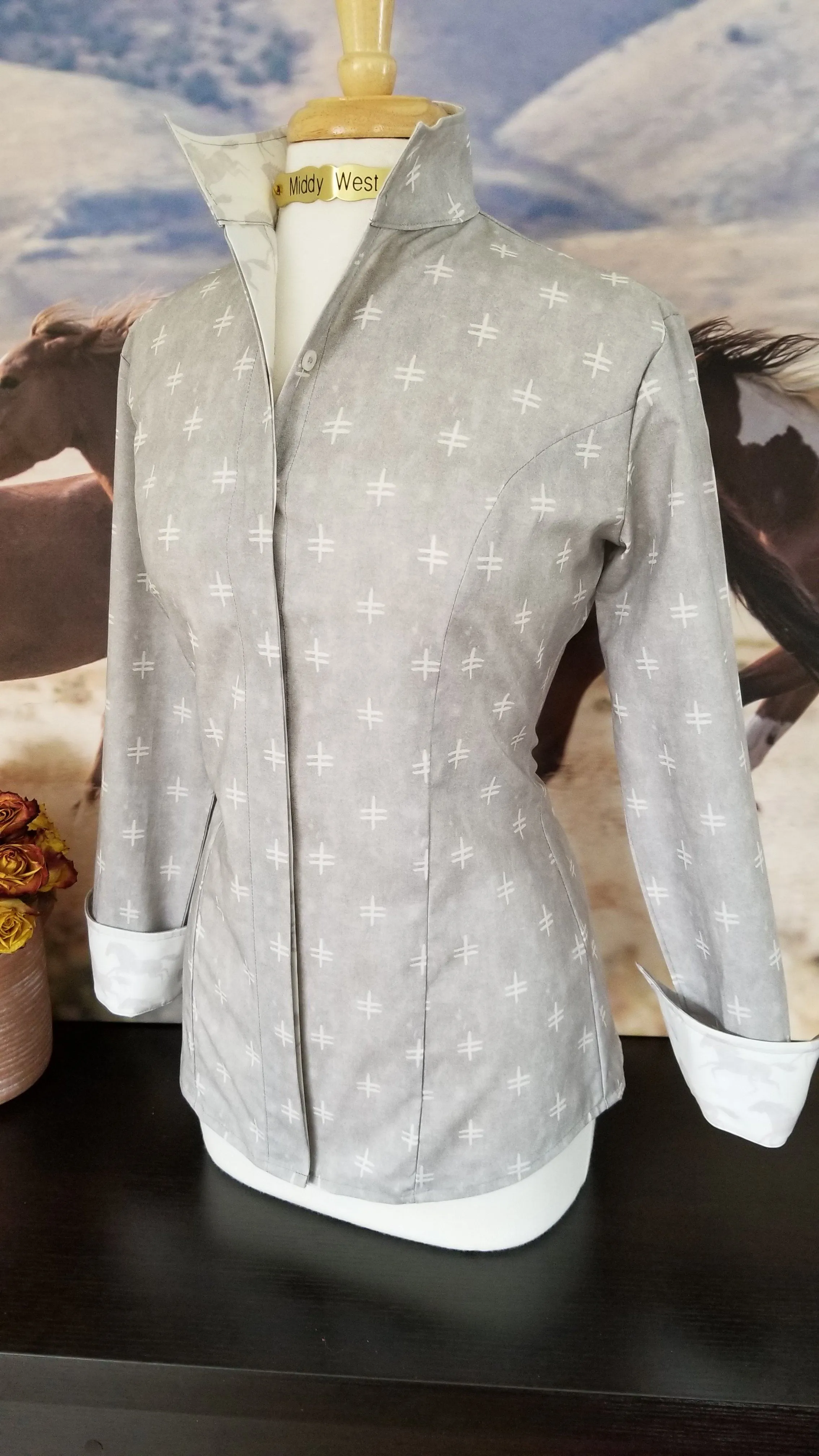 WINONA SHIRT IN GREY