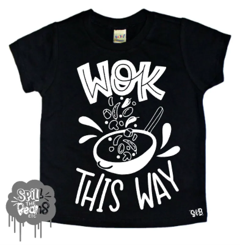 Wok This Way Kid's Bodysuit or Tee