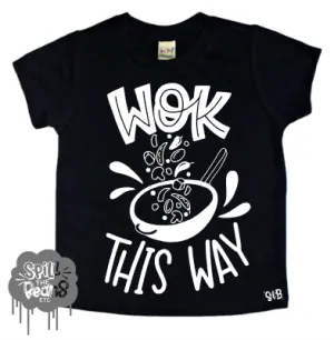 Wok This Way Kid's Bodysuit or Tee