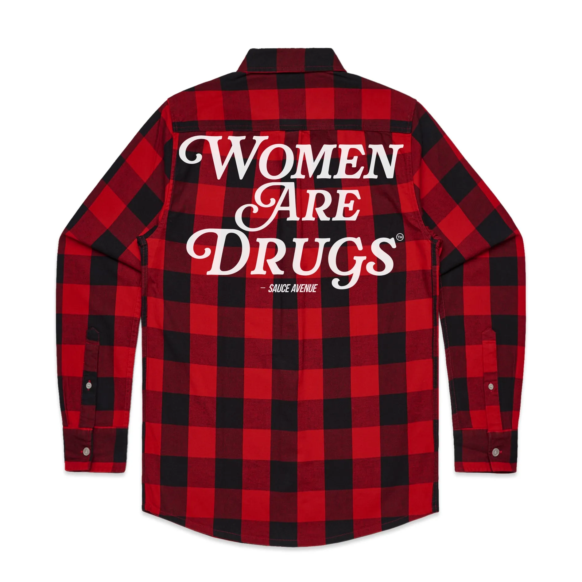 Women Are Drugs (WH) | Red Flannel Shirt