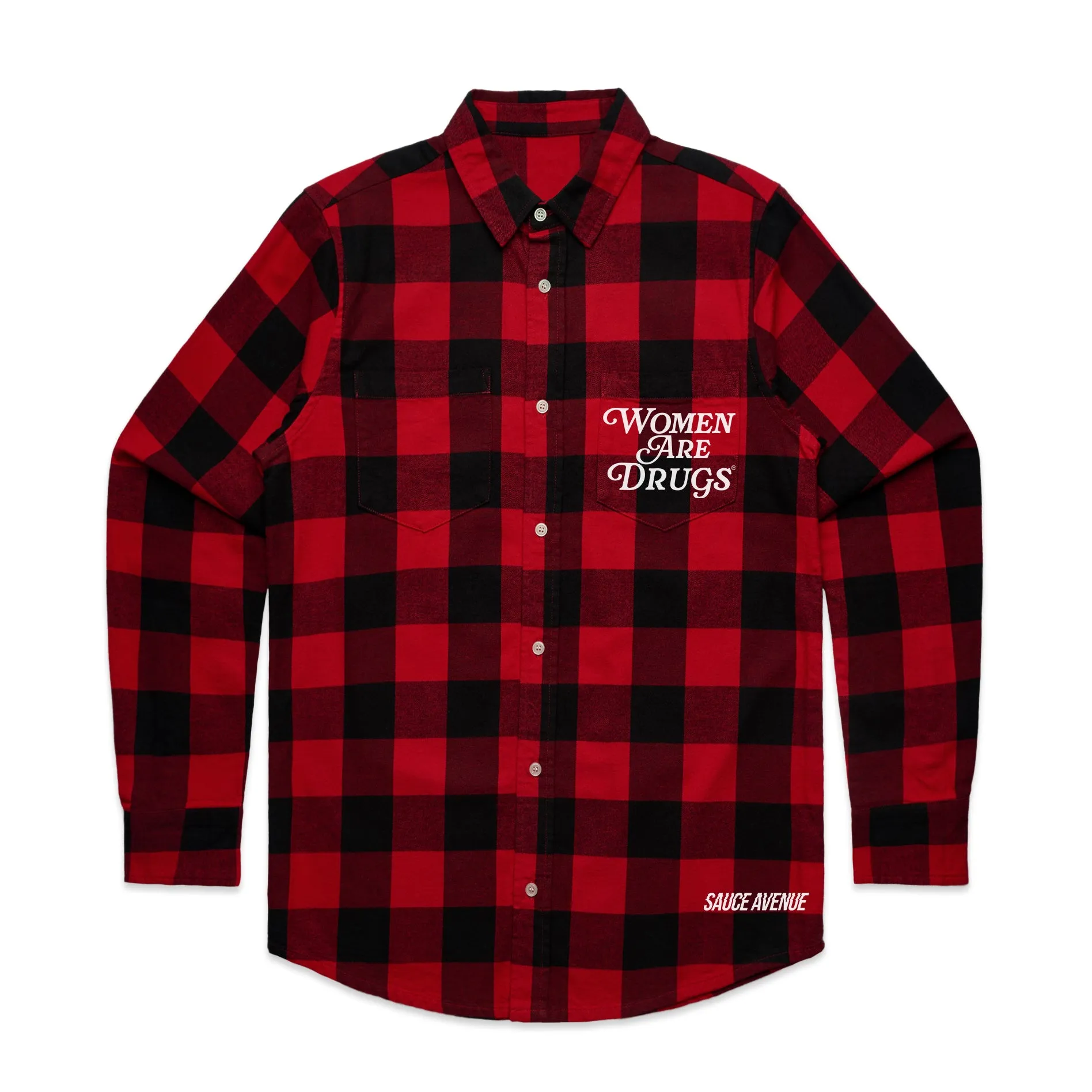Women Are Drugs (WH) | Red Flannel Shirt