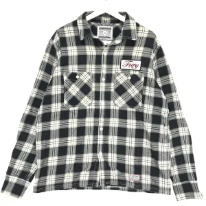 [XL] Neighborhood x Original Fake ( Kaws ) SS09 Logger Flannel L/S Shirt