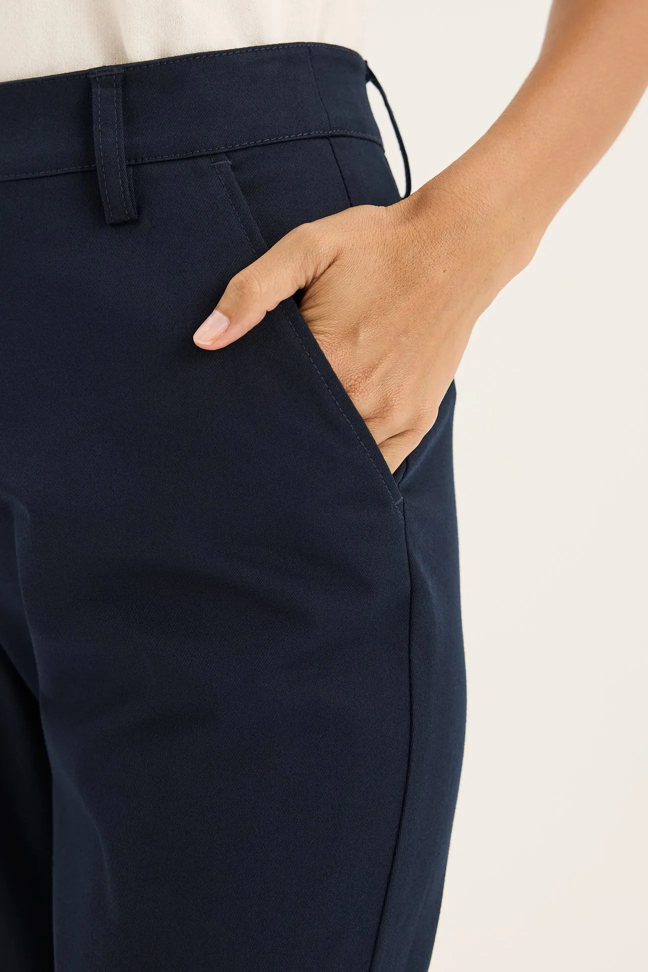 Yarra Trail Nova Classic Chino - Navy