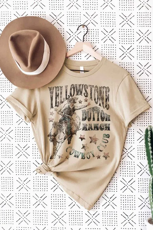 YELLOWSTONE DUTTON RANCH GRAPHIC TEE / T-SHIRT