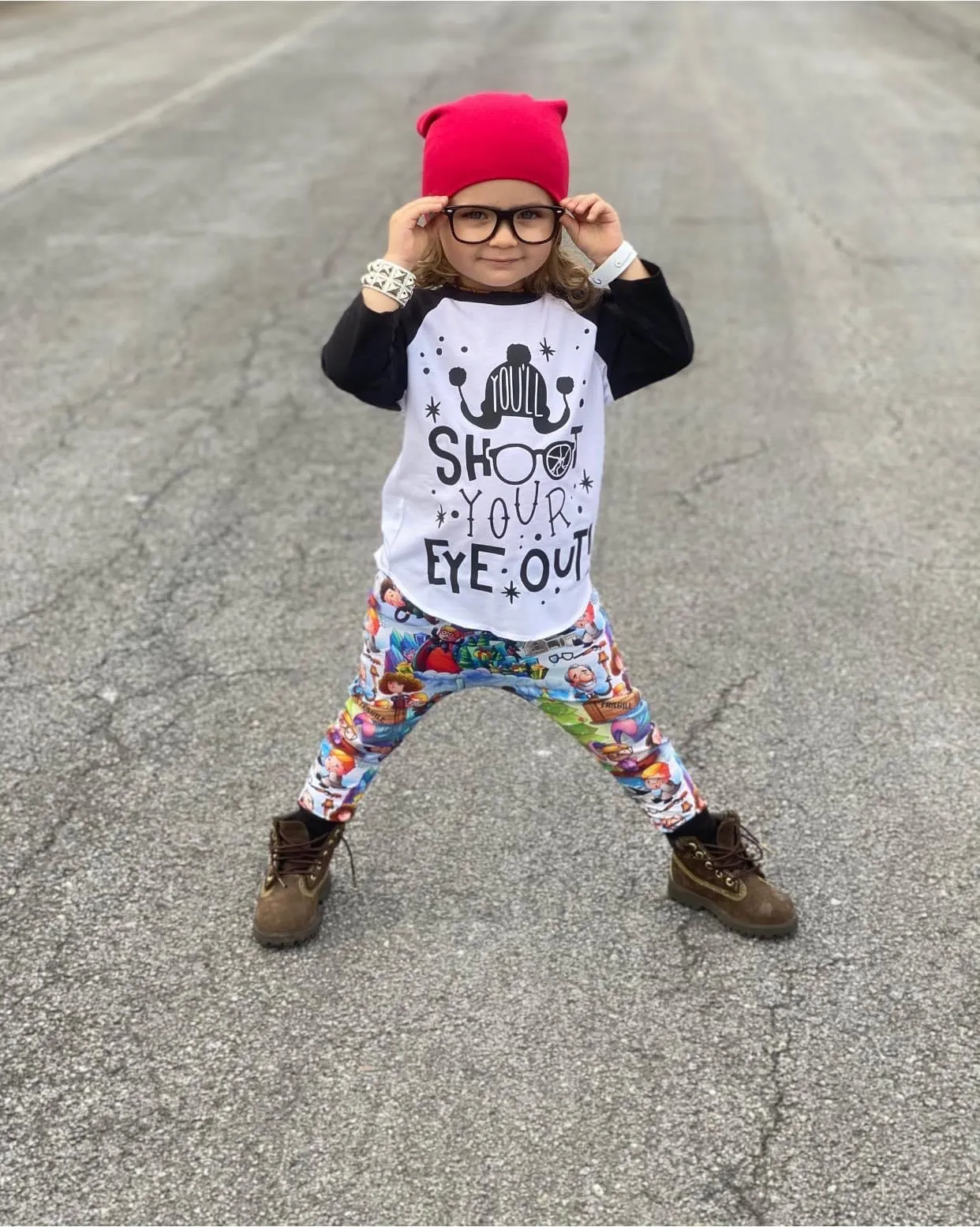 You’ll shoot your eye out Kids Christmas Tee