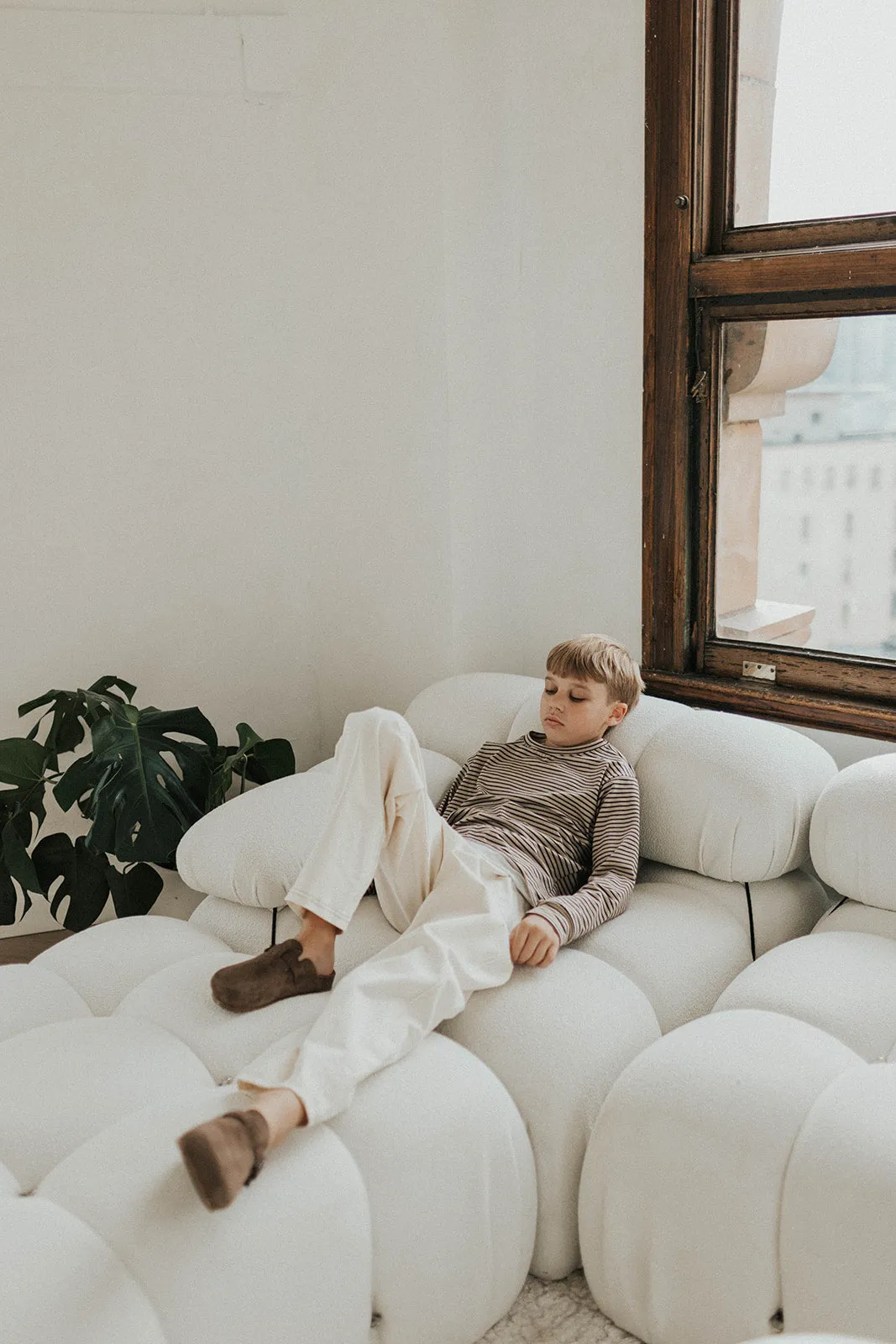 Youth Twill Barrel Pants